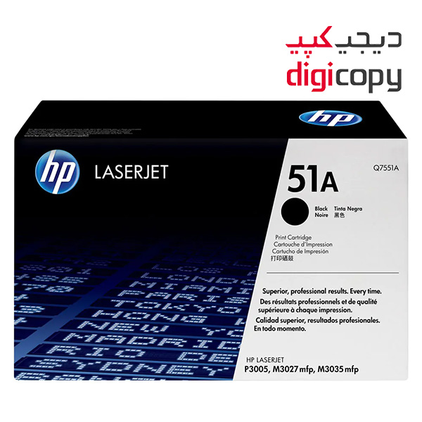 کارتریج تونر مشکی اچ پی مدل HP 51A